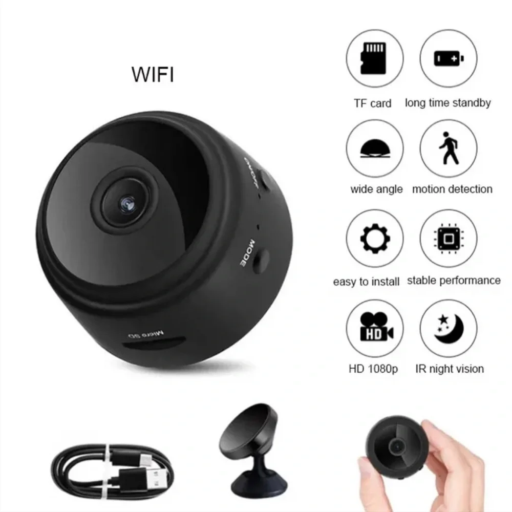 Mini Camera WiFi Wireles Monitoring Security Protection Remote Monitor Camcorder